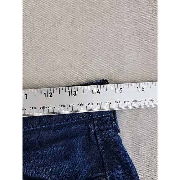 Levis Mens 501 30x30 * Jeans Straight Button Fly Mid Rise Cotton Dark Blue - Picture 5 of 13